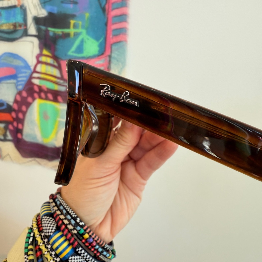 Ray-Ban Tortoise Shell Sunglasses - Picture 2 of 8
